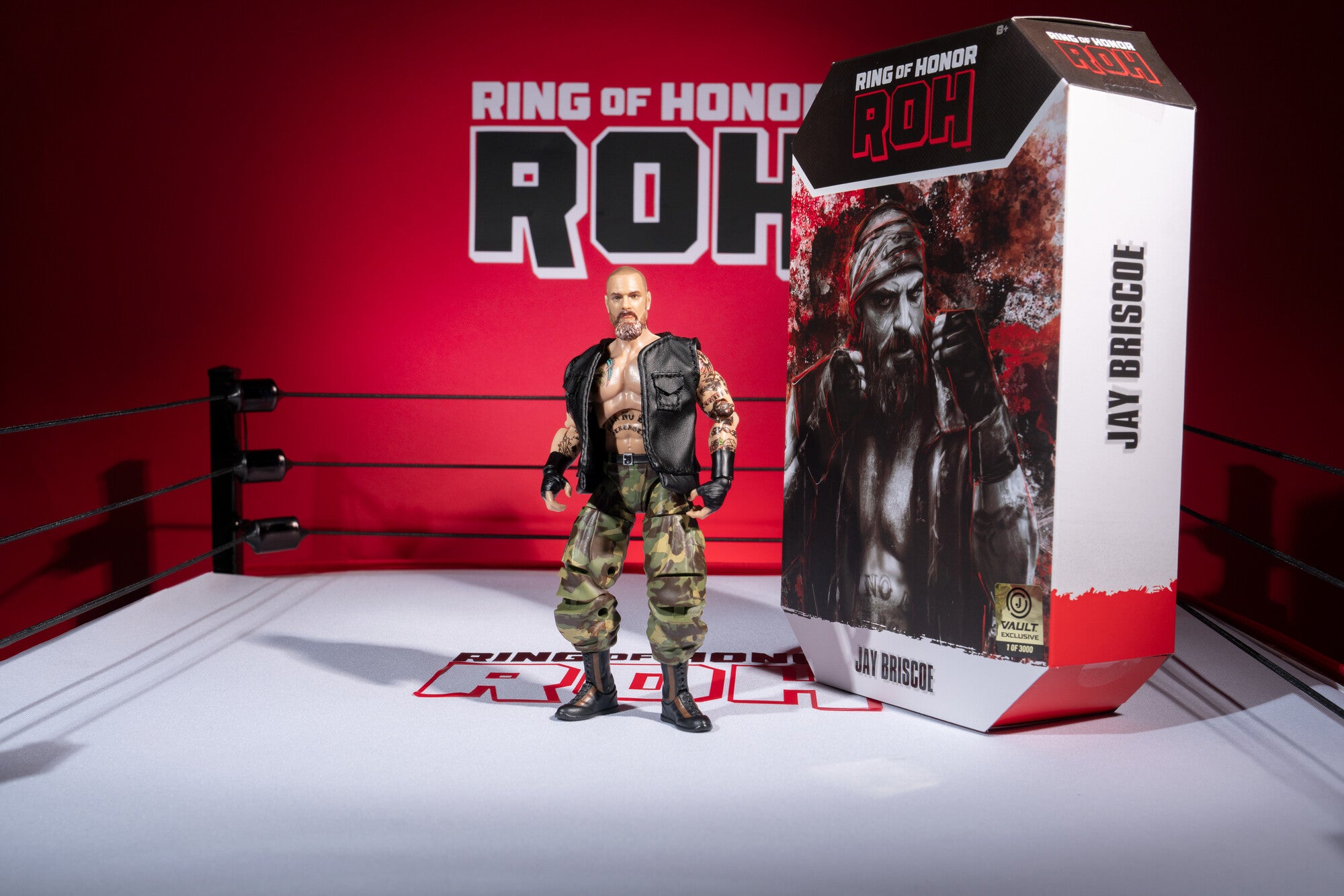Ring of Honor 6-Inch Jay Briscoe Figure - Image 8