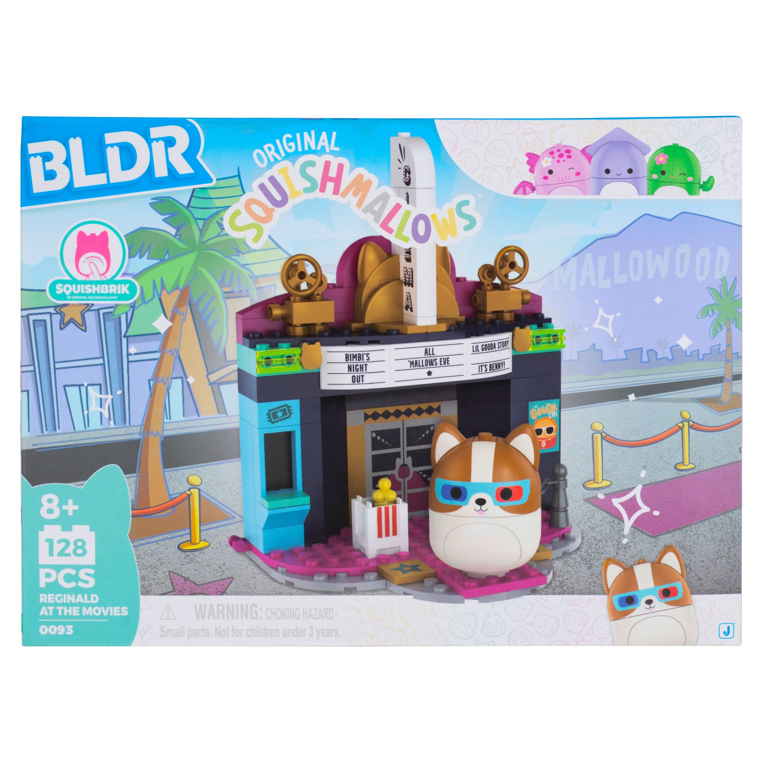 Squishmallows Reginald at the Movies Building Set - Image 7