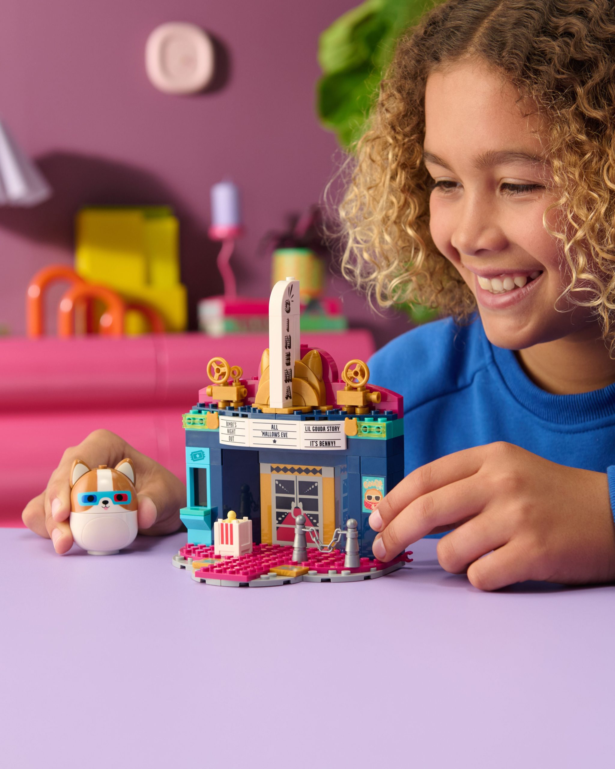 Squishmallows Reginald at the Movies Building Set - Image 2