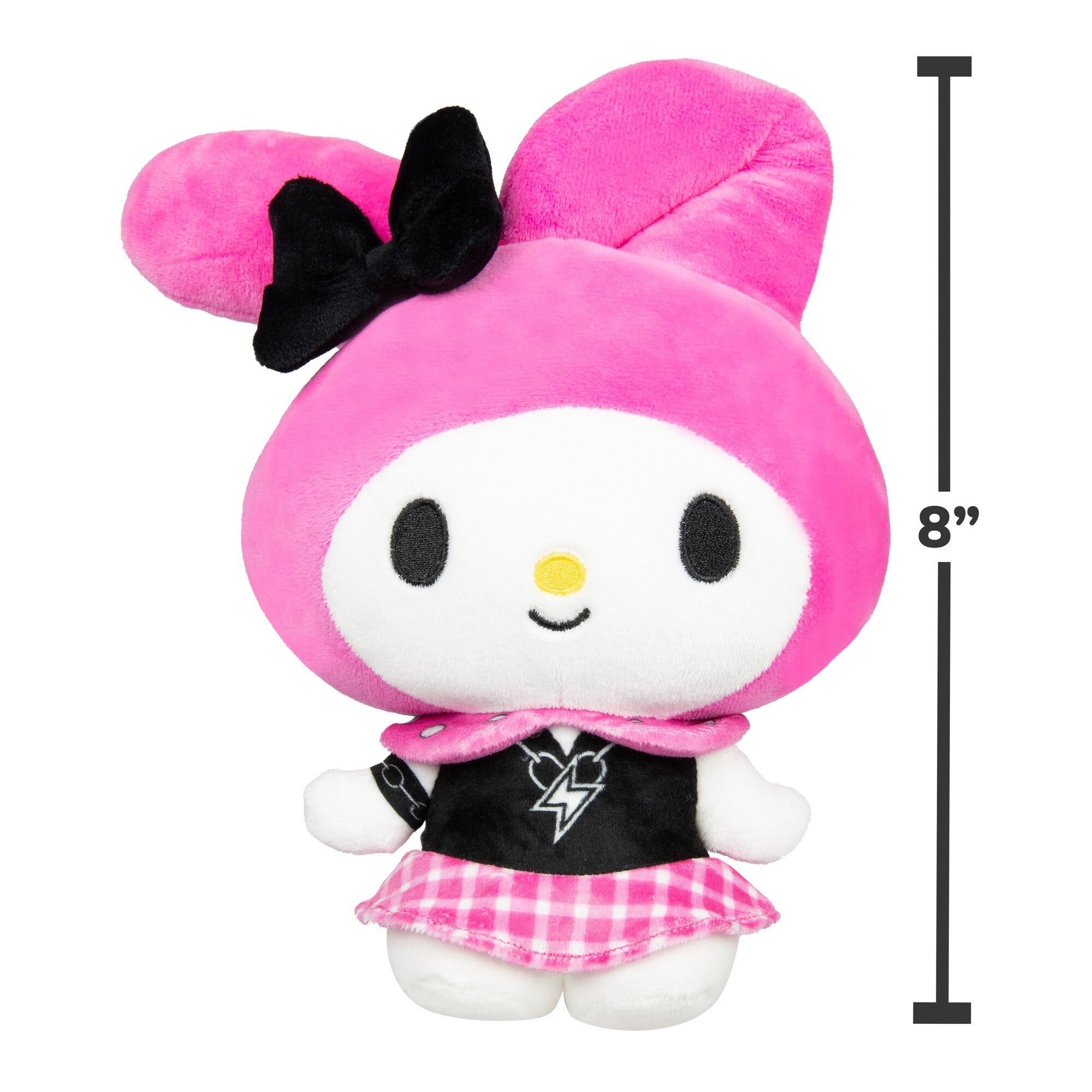 Hello Kitty and Friends Series 2 - My Melody 8-Inch Punks Plush - Image 5