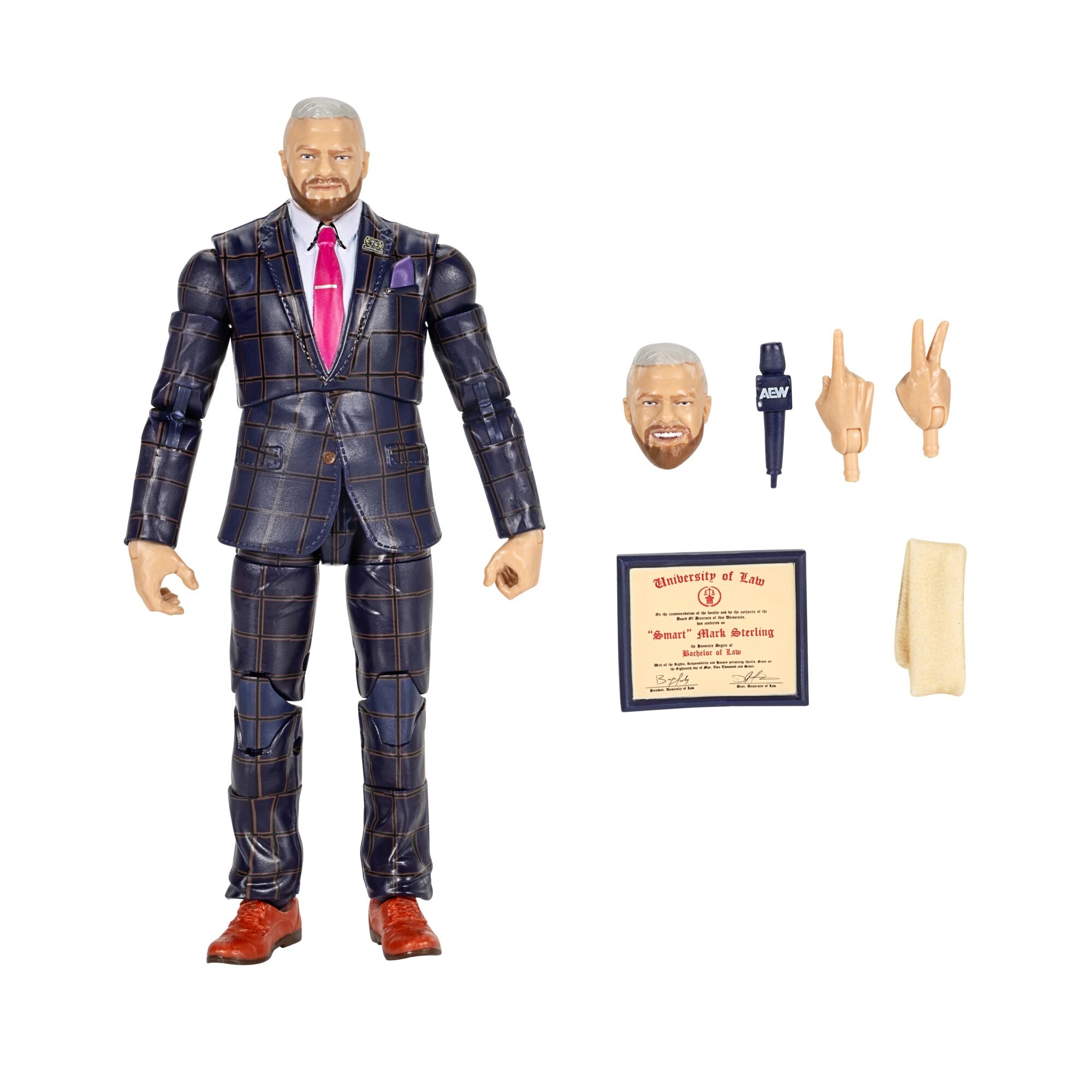 AEW Unrivaled 6-Inch Smart Mark Sterling Figure - Image 3