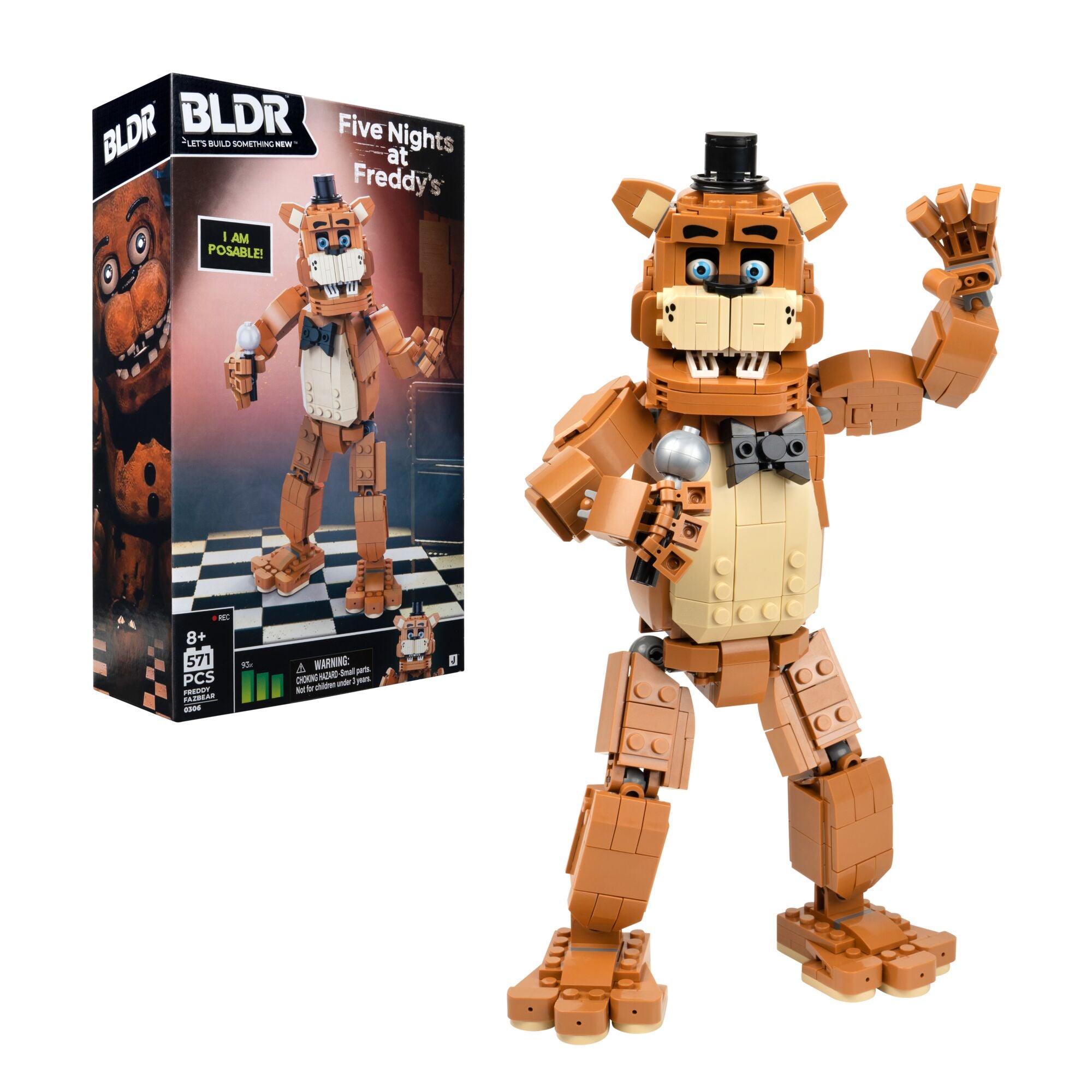 Five Nights At Freddy's Freddy Fazbear Building Set