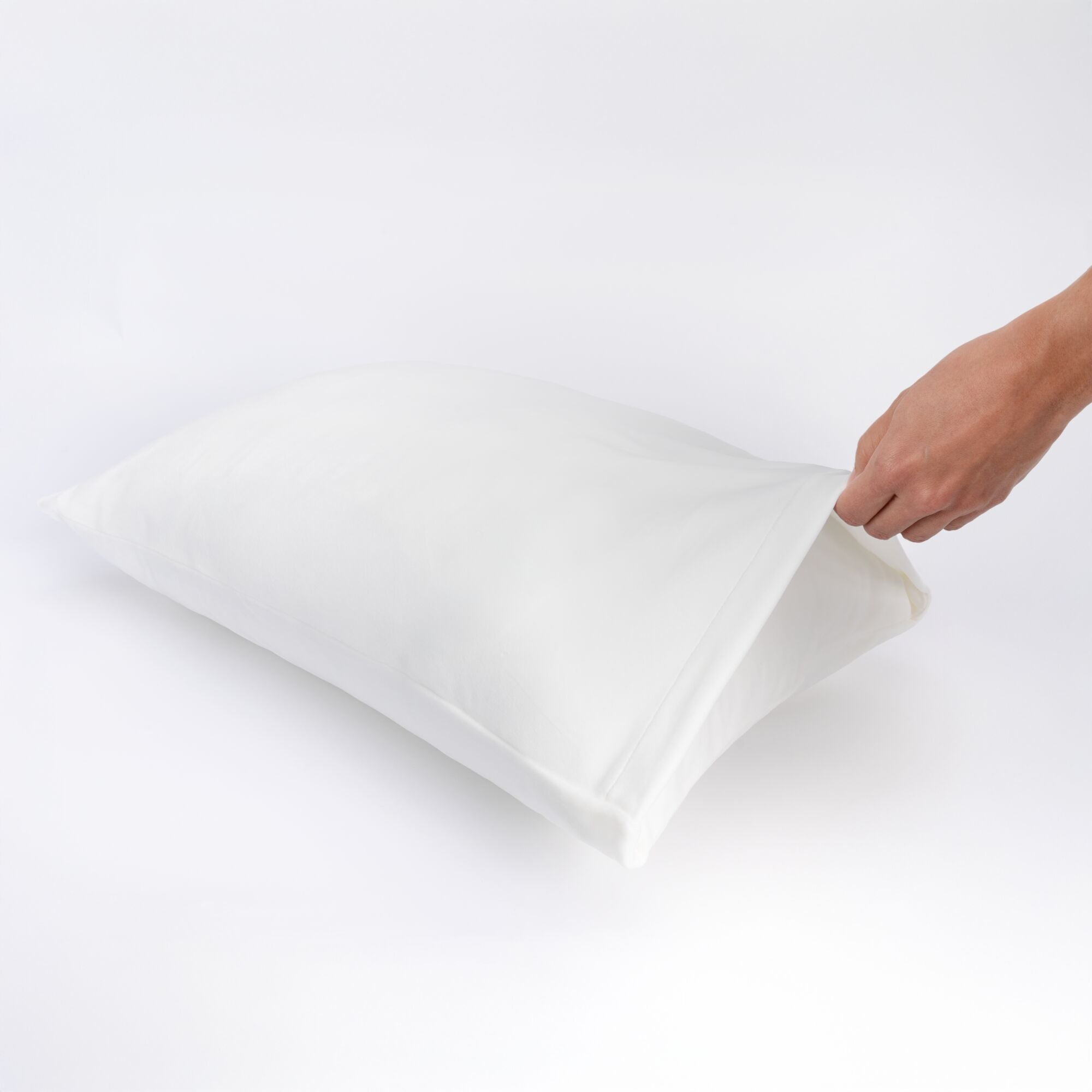 Solid Slumber White SquishPillow Pillowcase (Standard) - Image 6