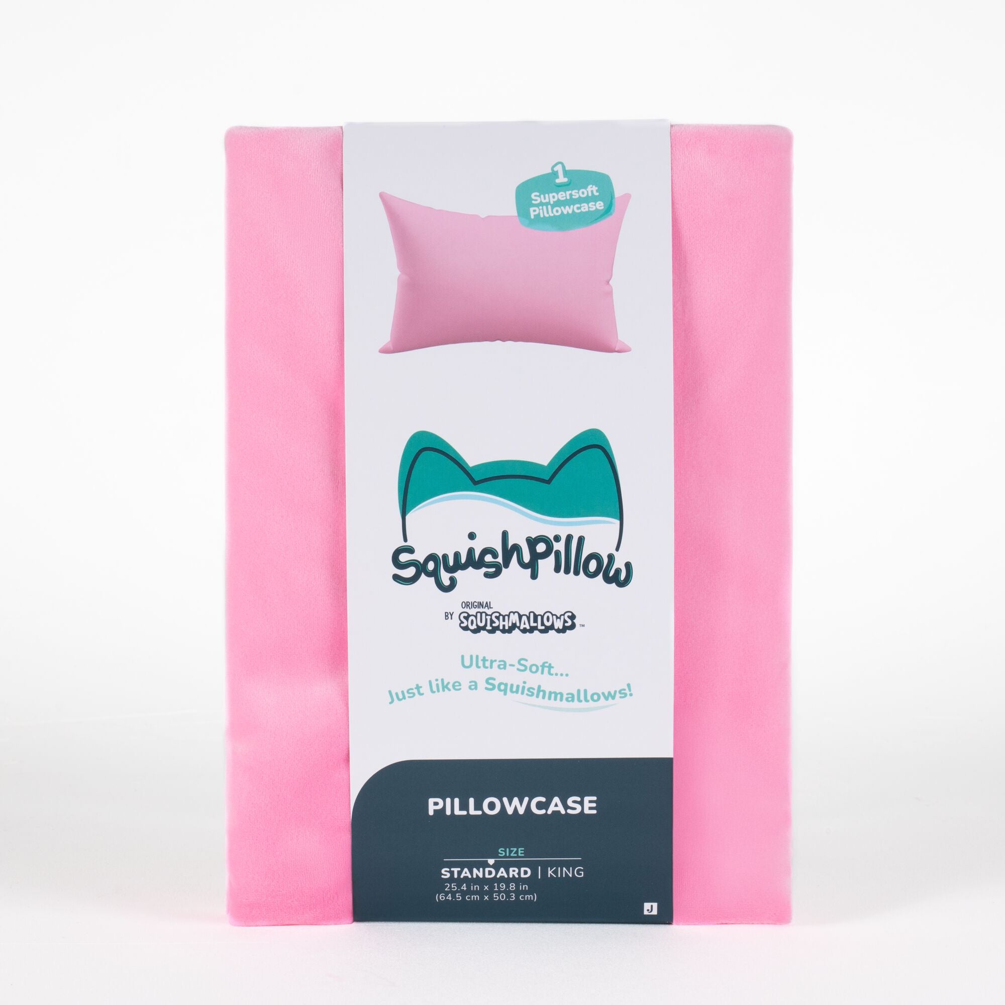 Solid Slumber Pink SquishPillow Pillowcase (Standard) - Image 2