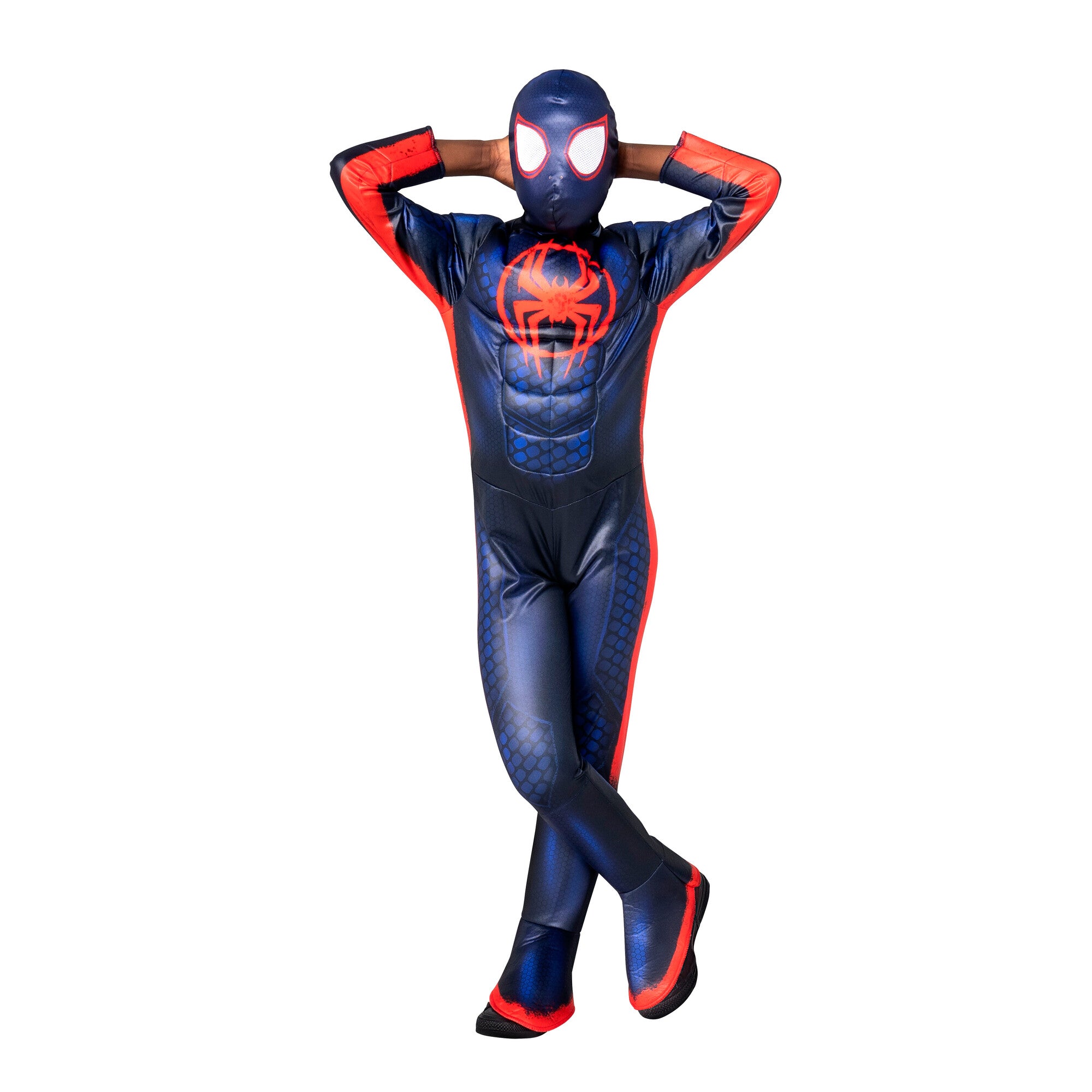 MARVEL Miles Morales Youth Boy Qualux Costume - Image 6