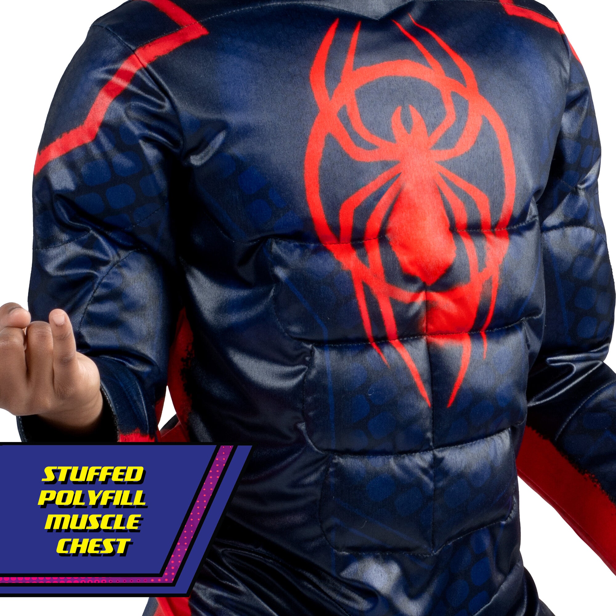 MARVEL Miles Morales Youth Boy Qualux Costume - Image 4
