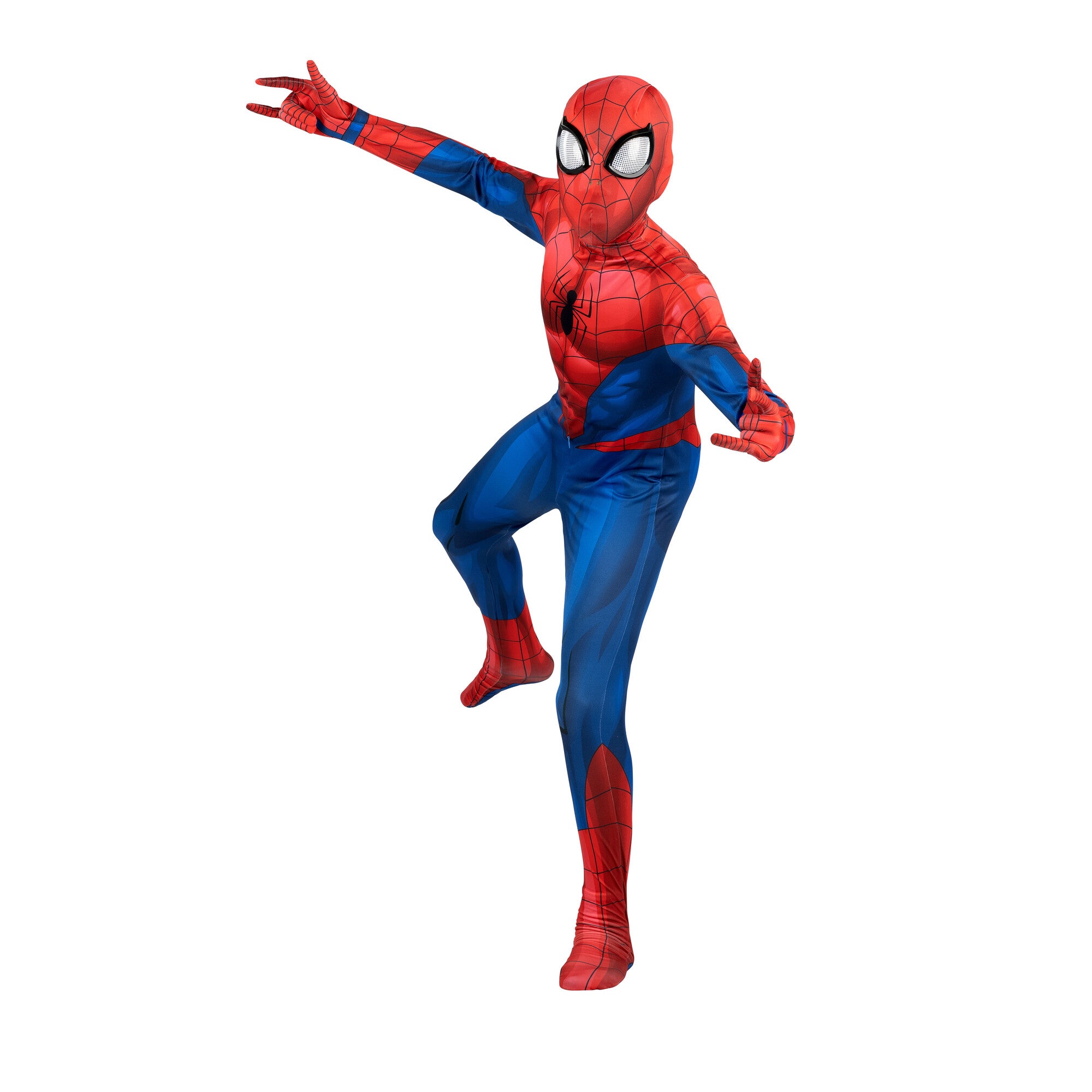 MARVEL Spider-Man Official Youth Deluxe Zentai Costume - Image 3
