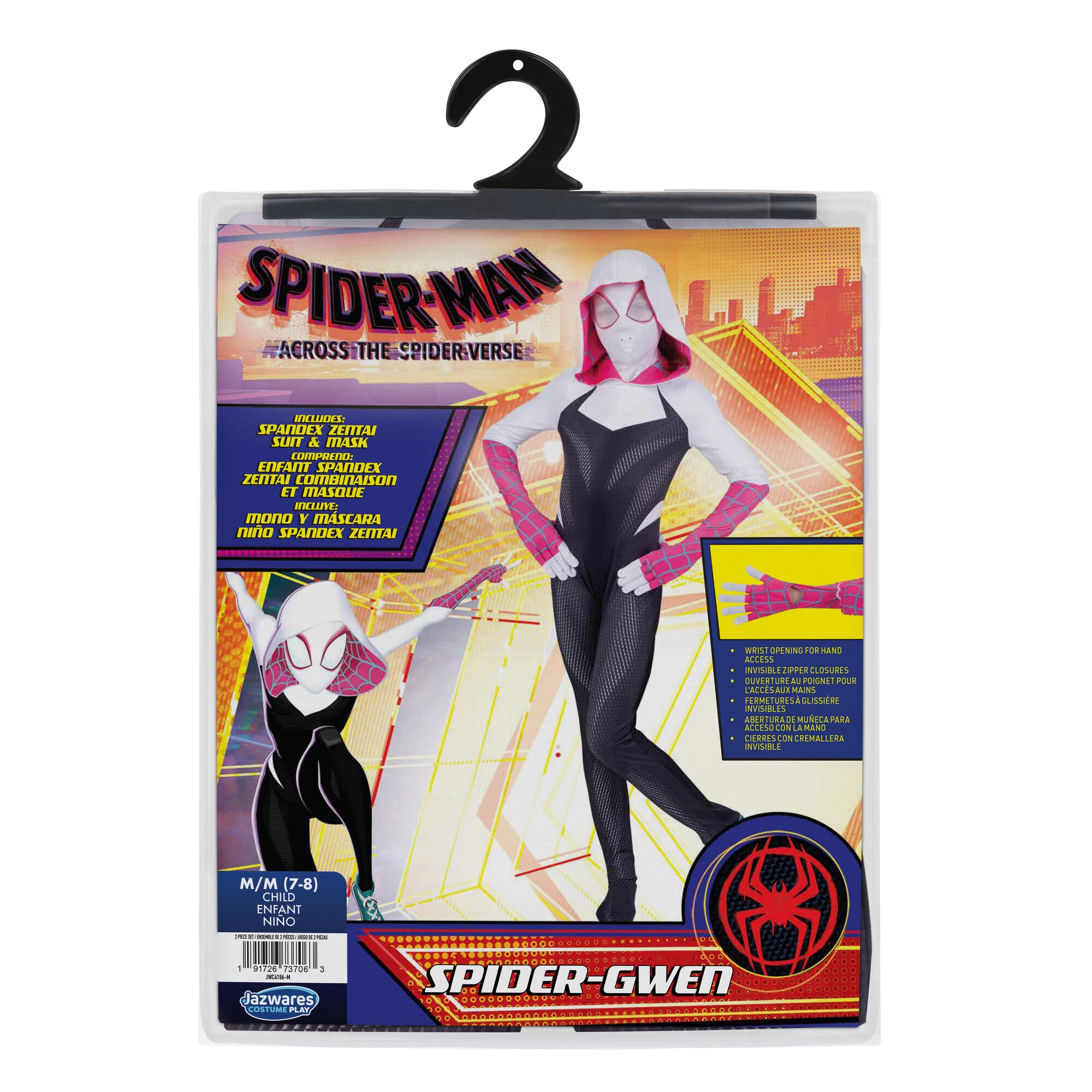 MARVEL Spider-Gwen Official Youth Zentai Costume - Image 3