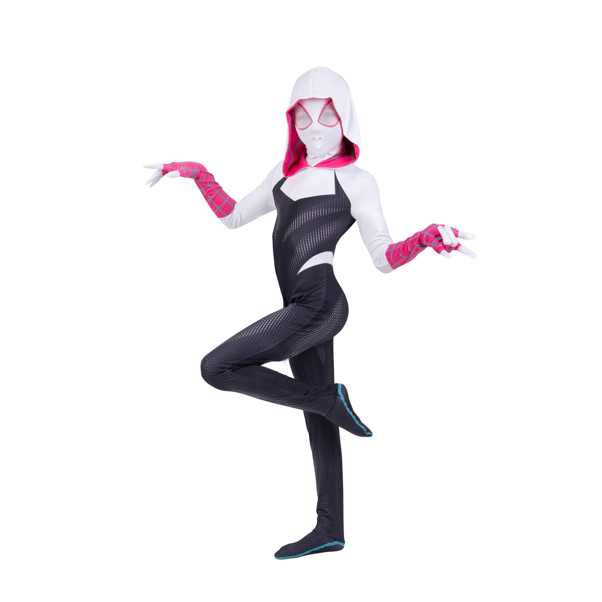 MARVEL Spider-Gwen Official Youth Zentai Costume - Image 4