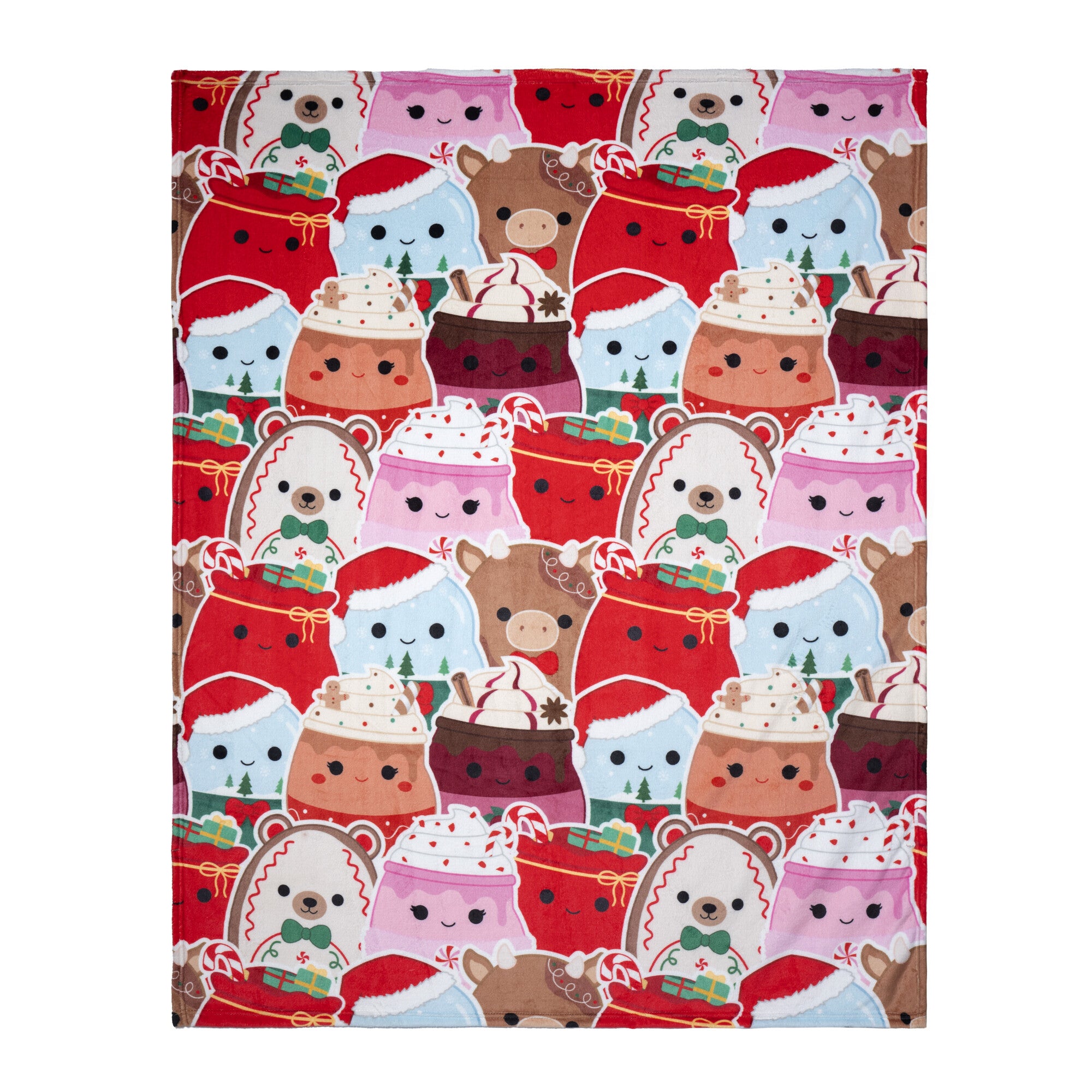 Squishmallows Holiday Throw Blanket - Image 3