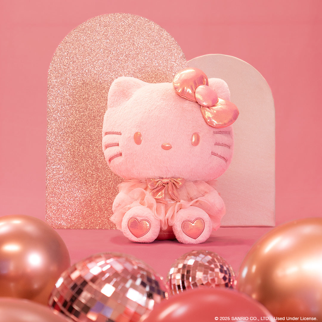 Hello Kitty and Friends Ultra-Premier 12-Inch Hello Kitty Monochrome Plush - Limited Edition - Image 2