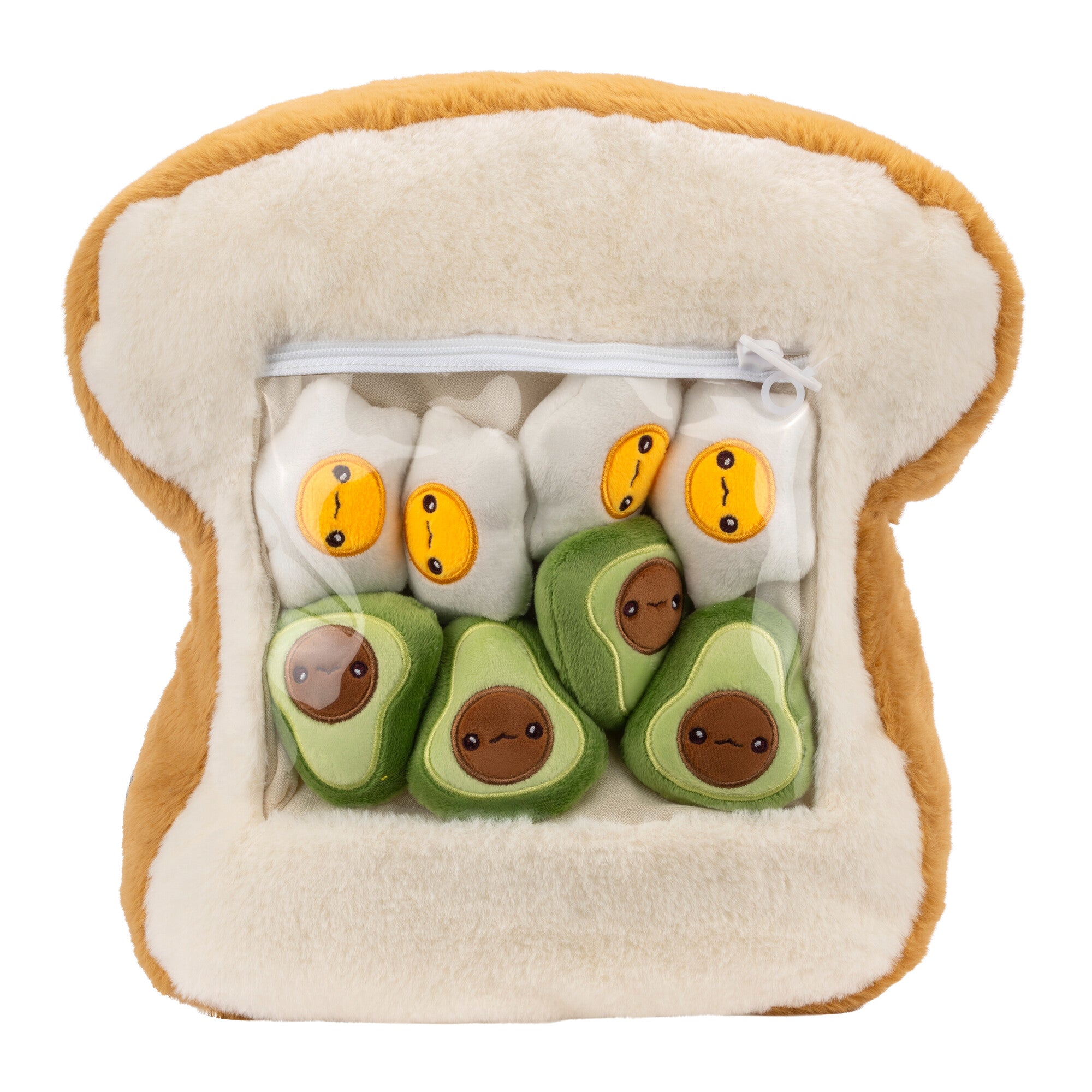 Russ Breakfast Toast Tic Tac Toe Plush Playset - Image 4
