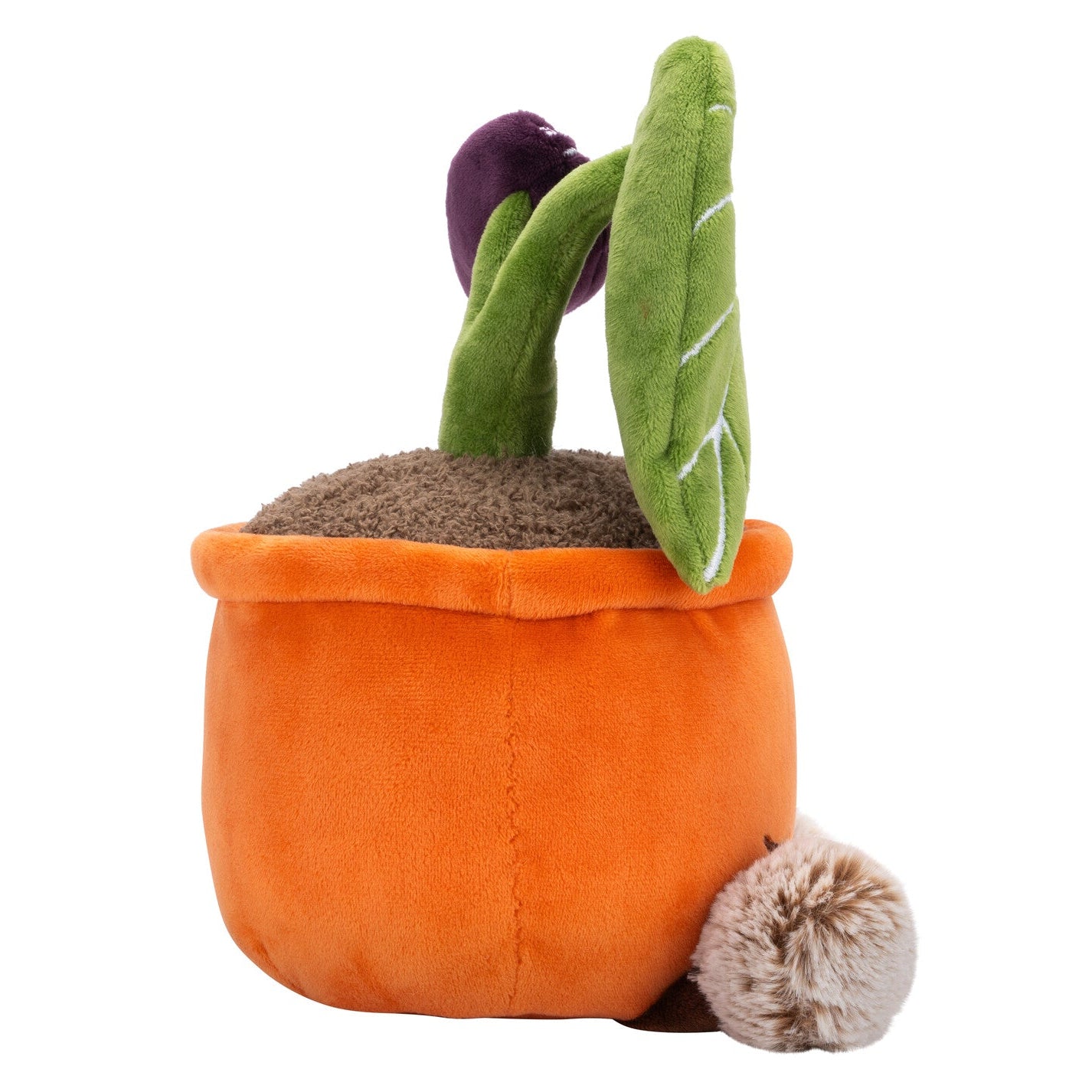 Greenhouse by Russ 12-Inch Black Velvet Alocasia Plant Plush - Image 3