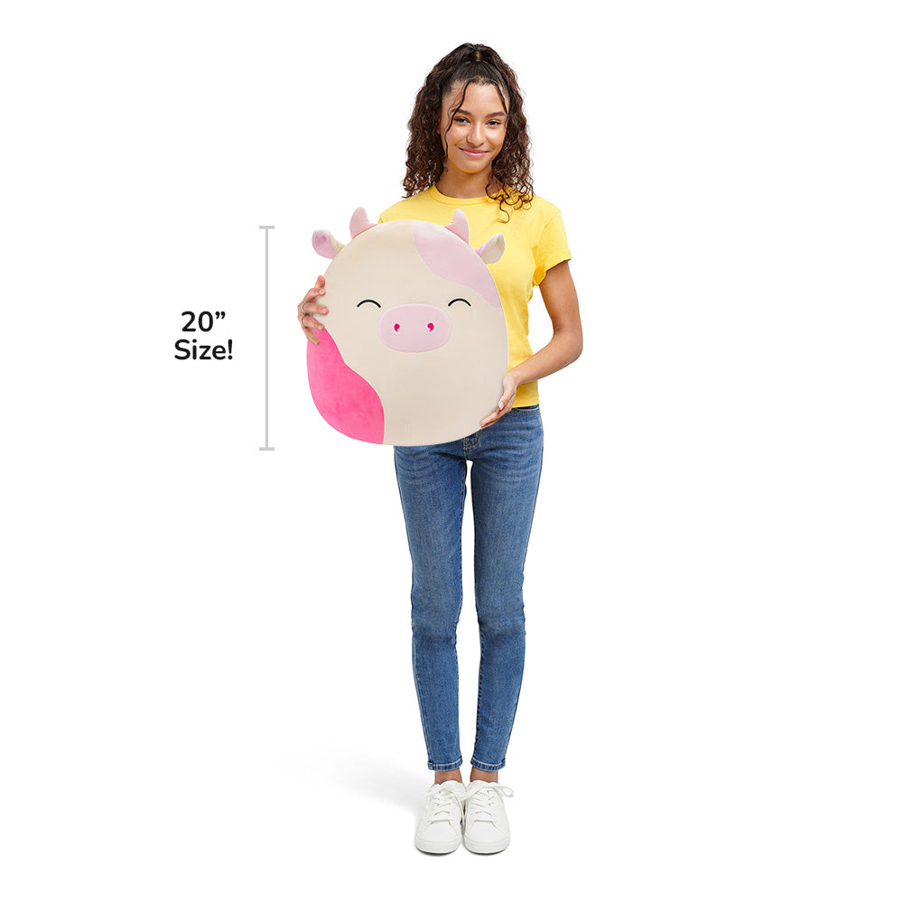 20-Inch Caedyn the Cream Cow with Pink Spots - Image 8