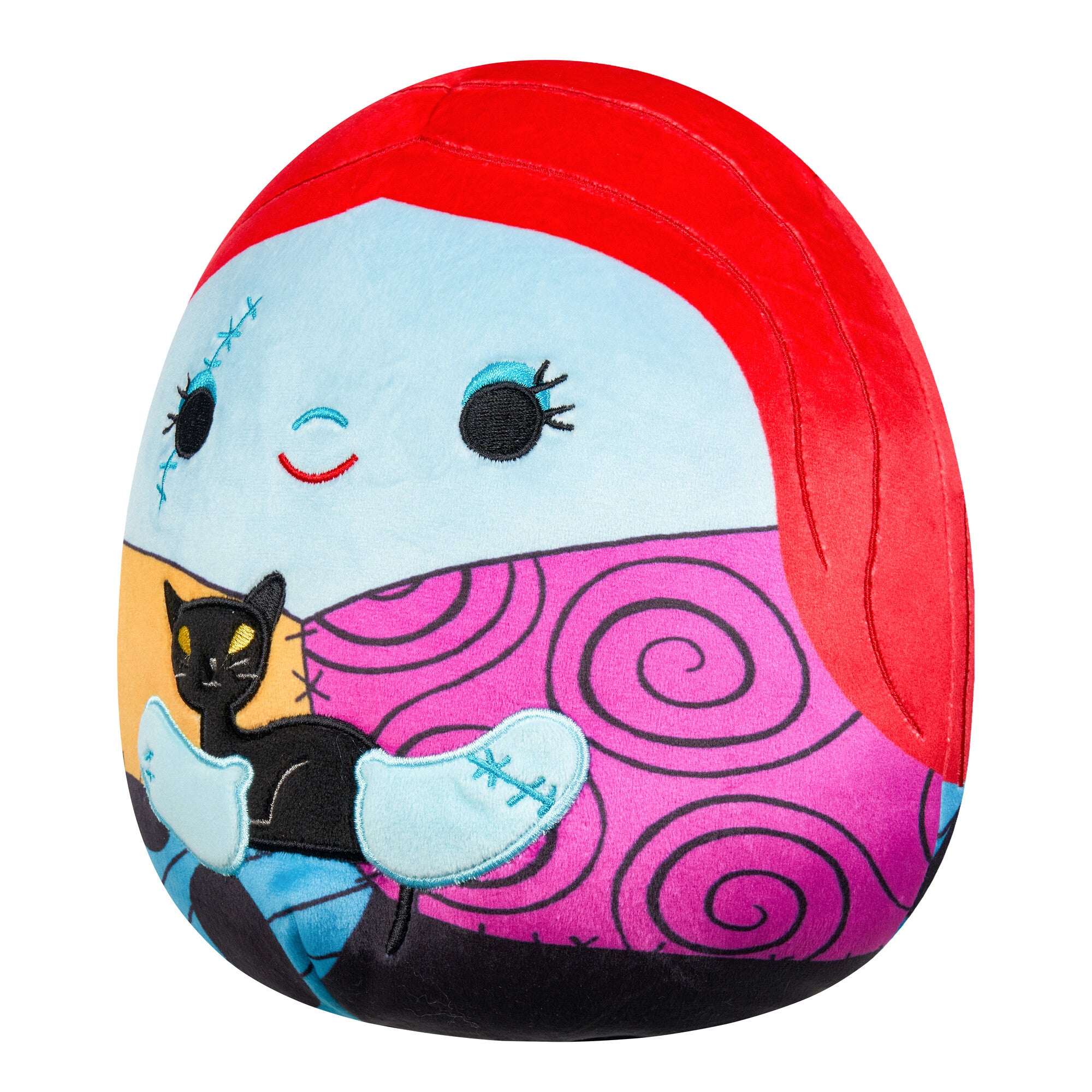 Squishmallows Original Disney 8-Inch Sally Holding Black Cat - Image 2