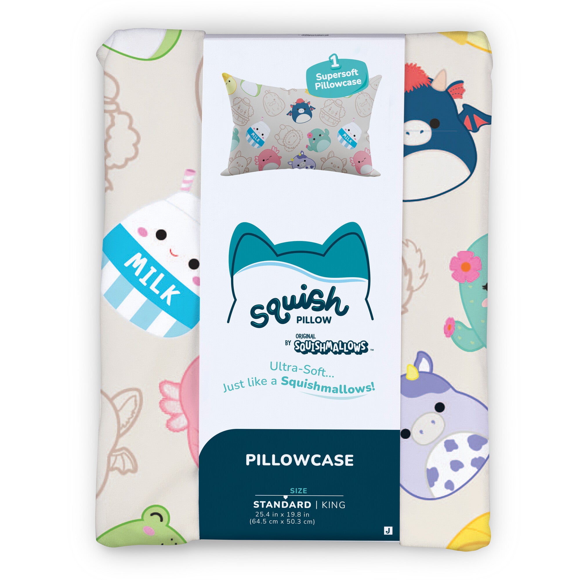 Resties Besties Tan SquishPillow Pillowcase (Standard Size) - Image 3