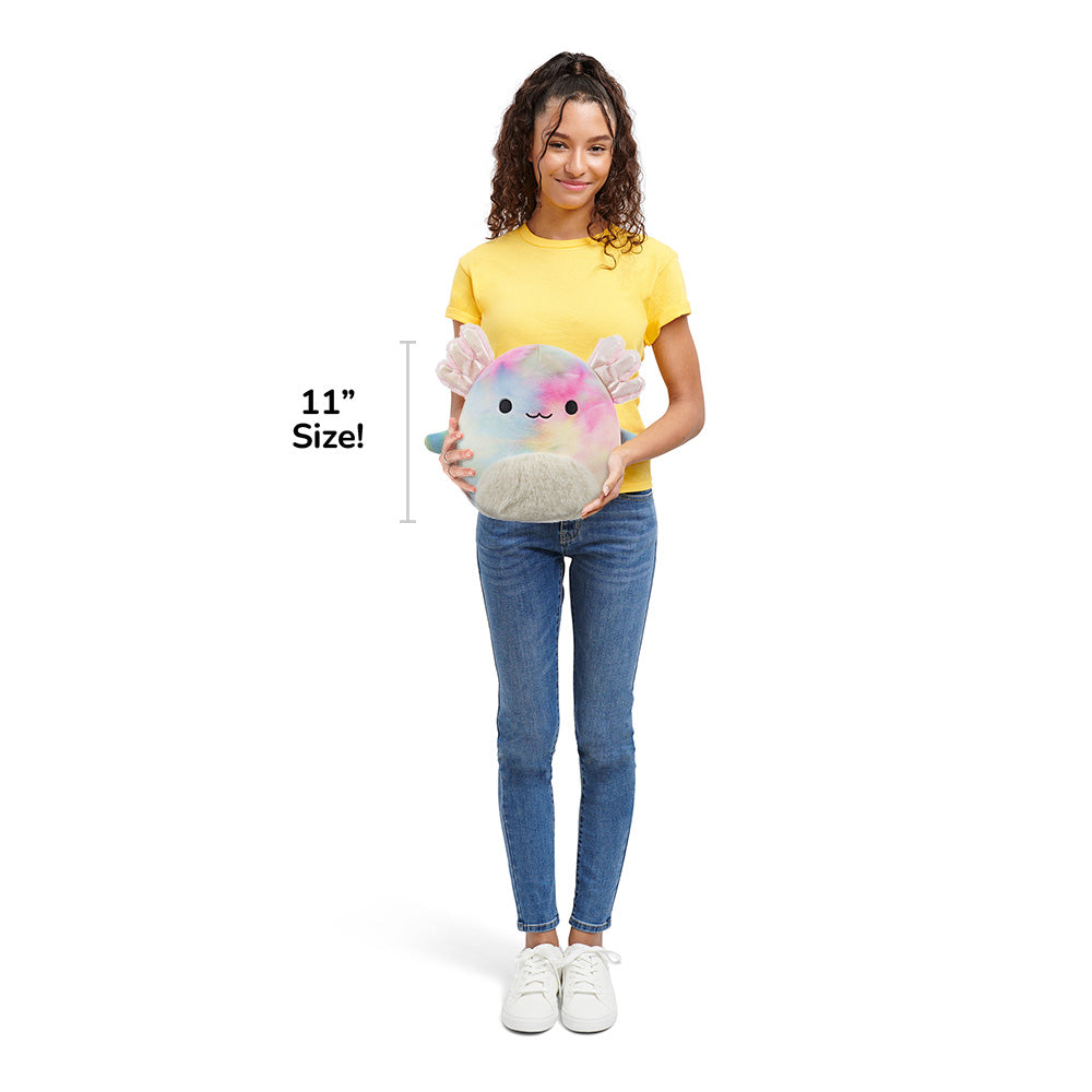 11-Inch Tinley the Rainbow Tie-Dye Axolotl - Image 7